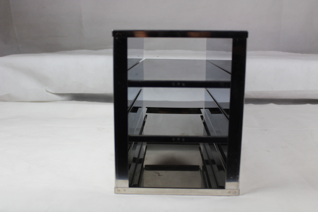 Image of Laboratory Freezer Rack, Stainless Steel, 54x18x23 cm 3 shelves