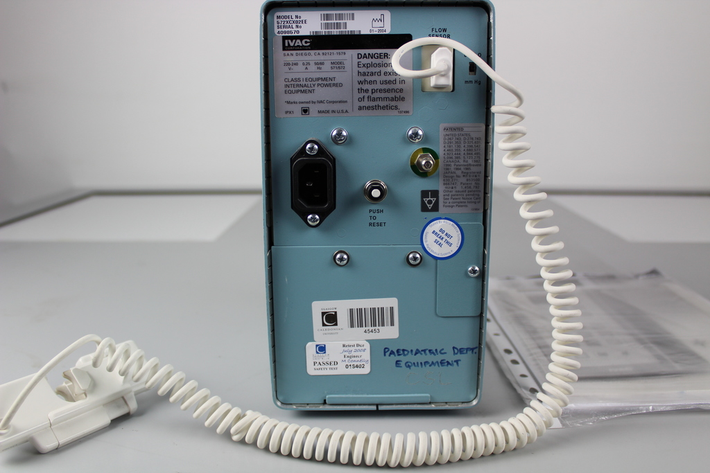 Image of IVAC 572  Variable Pressure Volumetric Pump Spares or Repair