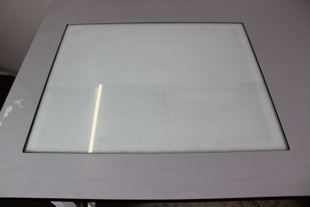 Image of Lab Tables with H.A.West (X-RAY) Ltd Desk Mounted Viewing Box