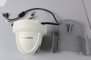 Thumbnail image of Elmo PTC-450C Pan and Tilt Security Camera with mounting bracket