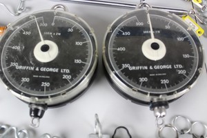 Thumbnail image of Job lot Hanging Weighing Scales Salter, Griffin & George Little Samson & springs