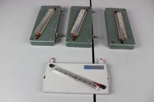 Thumbnail image of of 16x Airflow Developments Fluid Paraffin Manometer - Assortment of Scales