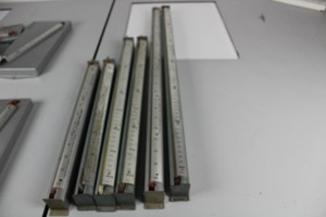 Thumbnail image of of 16x Airflow Developments Fluid Paraffin Manometer - Assortment of Scales