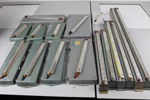 Thumbnail image of of 16x Airflow Developments Fluid Paraffin Manometer - Assortment of Scales