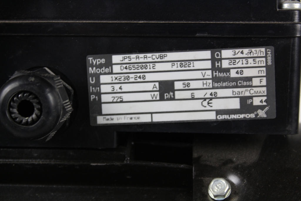 Image of Centrifugal Pump, Grundfos JP5