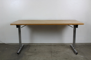 Thumbnail image of 7 x Wooden Top Foldable Tables