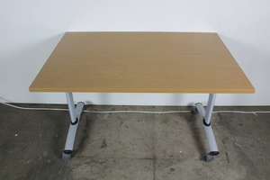 Thumbnail image of 2 x Wooden Top Wheelable Tables