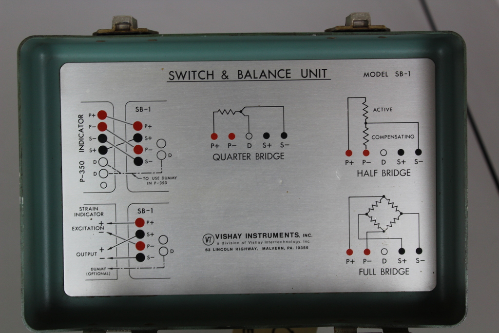 Image of Switch and Balance Unit, Model SB-1, in Carry Case
