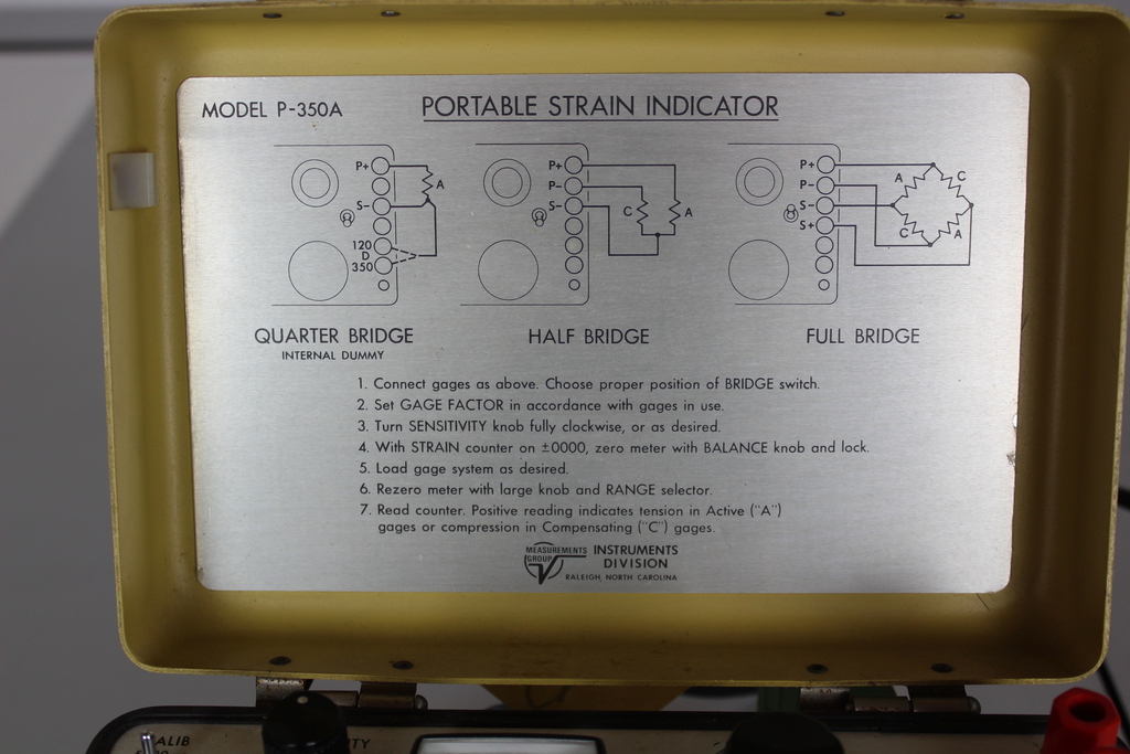 Image of P-350A Strain Indicator 