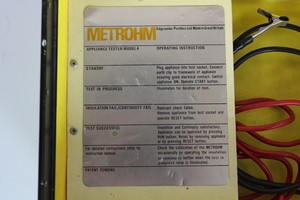 Thumbnail image of Portable Appliance Tester Model 4 240v 50/60 Hz