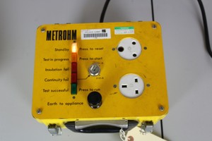 Thumbnail image of Portable Appliance Tester Model 4 240v 50/60 Hz