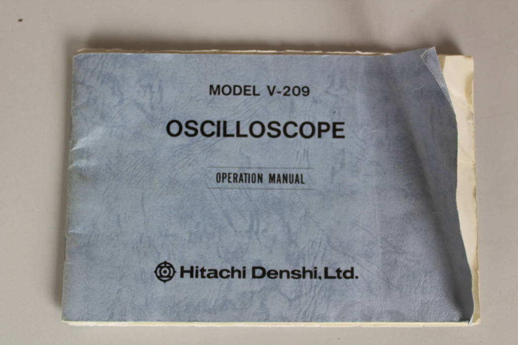 Image of V-209 Two Channel Oscilloscope, 20 MHz