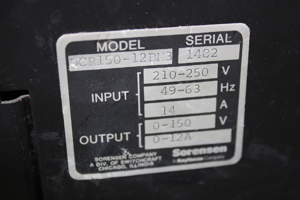 Image of DCR 150-12B Power Supply