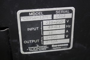 Thumbnail image of DCR 150-12B Power Supply