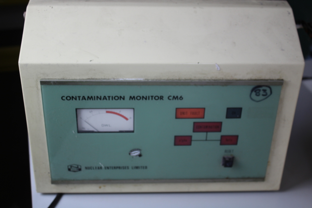 Image of of Vintage 1960's Radiation Measuring Monitoring Equipment 