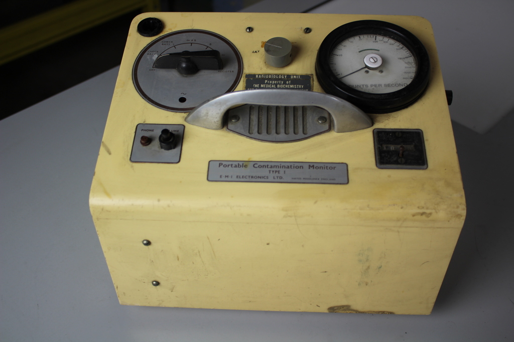 Image of of Vintage 1960's Radiation Measuring Monitoring Equipment 