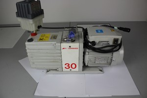 Thumbnail image of E2M30 Two Stage Rotary Vane Vacuum Pump w/ Oil Mist Filter EMF 20