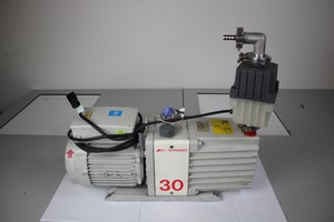 Thumbnail image of E2M30 Two Stage Rotary Vane Vacuum Pump w/ Oil Mist Filter EMF 20