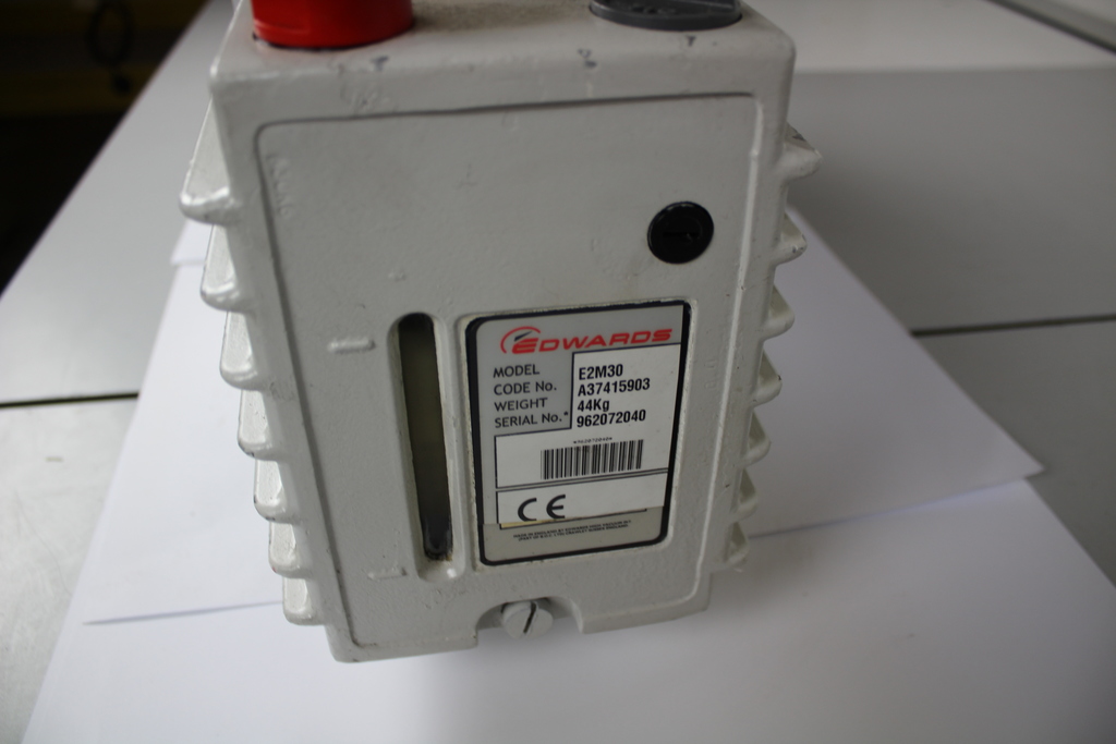 Image of E2M30 Two Stage Rotary Vane Vacuum Pump w/ Oil Mist Filter EMF 20
