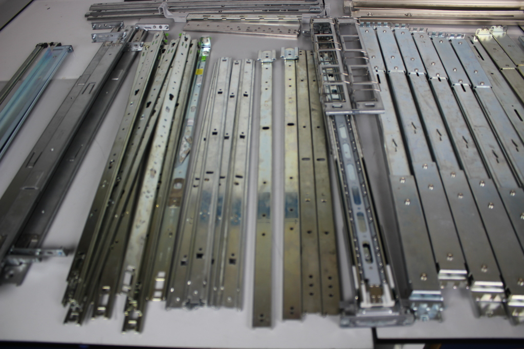 Image of Large quantity of Server Rack equipment by Kingslide, Foxconn and others