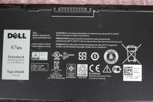 Thumbnail image of Genuine Laptop Battery 34GKR 47Wh. Unused 
