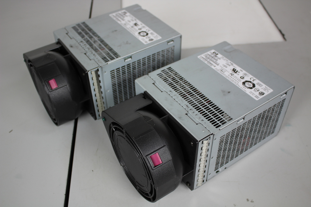 Image of 2 x 212398-005 Power Supply 499W with Fan 30-50872-02 DS-SE2UP-BA 304044-001