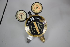 Thumbnail image of of 5 Gas Regulators BOC, Saffire, Wescol Nitrogen & ESAB Hydrogen & HiLo Oxygen