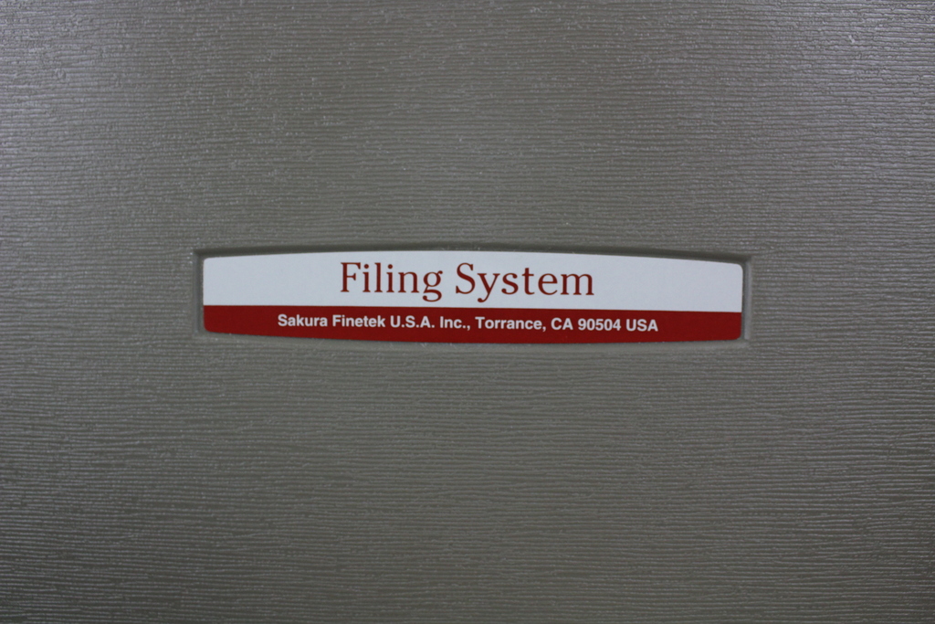 Image of Tssue-Tek  laboratory filing system