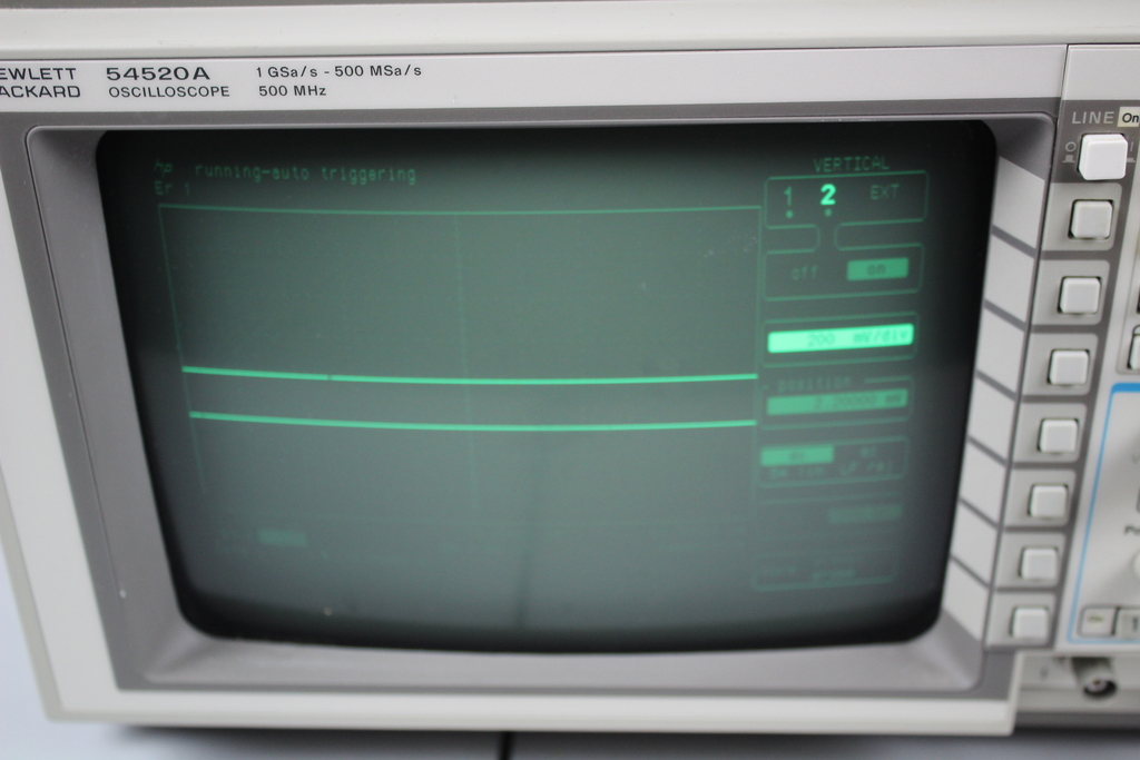 Image of 54520A Oscilloscope 500MHz