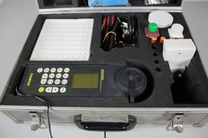 Thumbnail image of Aquanox Portable Water Screening System Testing Kit Lab Laboratory
