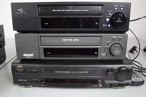 Thumbnail image of Set of 6 VCR Units Panasonic AG-6040, NV-FS88, NV-F70 JVC Ganz Vista