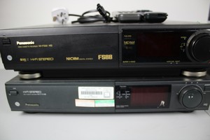 Thumbnail image of Set of 6 VCR Units Panasonic AG-6040, NV-FS88, NV-F70 JVC Ganz Vista