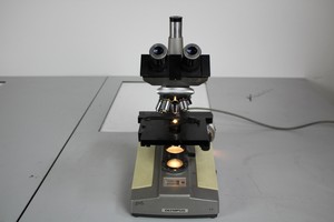 Thumbnail image of BHB Microscope w/ 5 Objectives, 2 WF.10X Eyepieces and 1 Leitz Periplan NF 10x