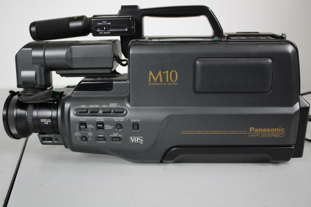Image of VHS Movie NV-M10B Video Camera Camcorder Package with Hard Case
