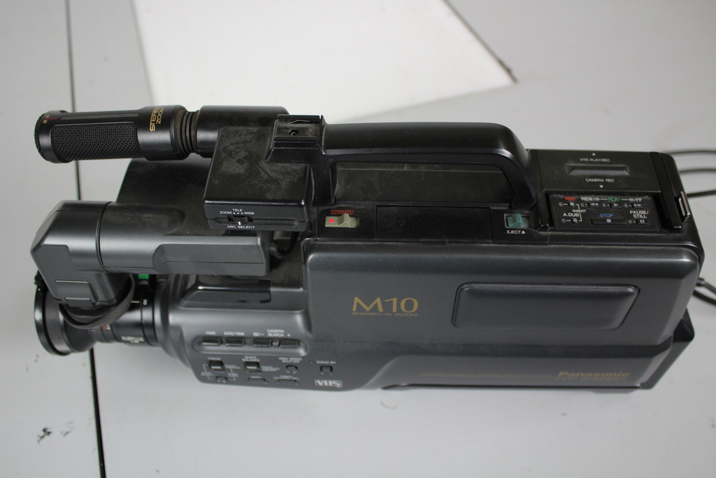 Image of VHS Movie NV-M10B Video Camera Camcorder Package with Hard Case