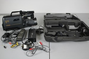 Thumbnail image of VHS Movie NV-M10B Video Camera Camcorder Package with Hard Case