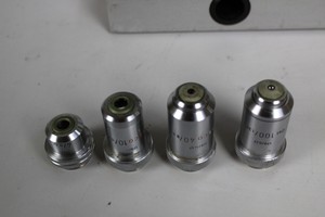 Thumbnail image of SM-LUX Microscope w/ 4 Objectives and Eyepieces