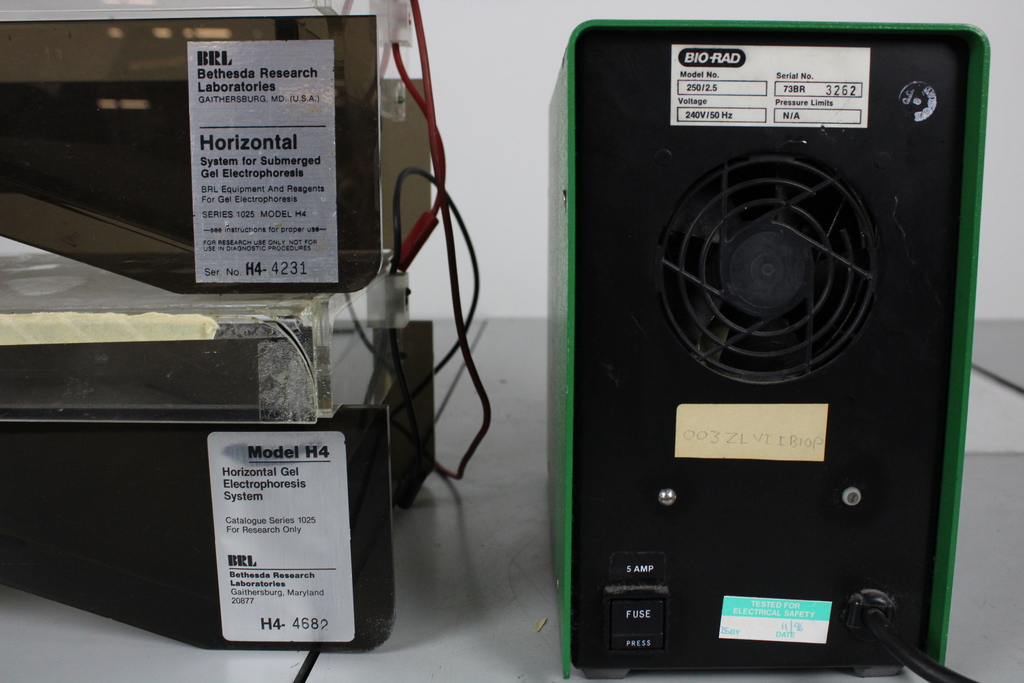 Image of Gel Electrophoresis Digital Power Supply 250/2.5 & System Accessories Lab 