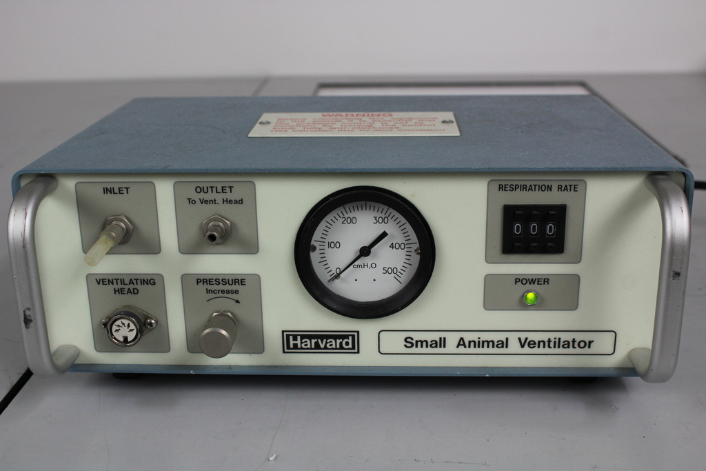 Small Animal Ventilator 501915 Serial no 289 Laboratory Veterinarian