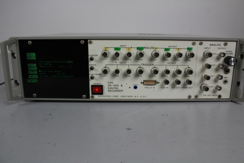 Image of CRC VR-100B Digital Recorder Electrical Engineering Lab