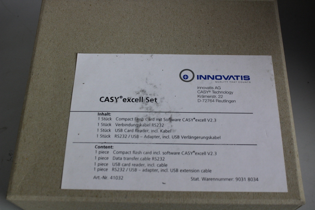 Image of Innovatis Casy TT Cell Counter + Analyser System, Controller & Accessories Roche