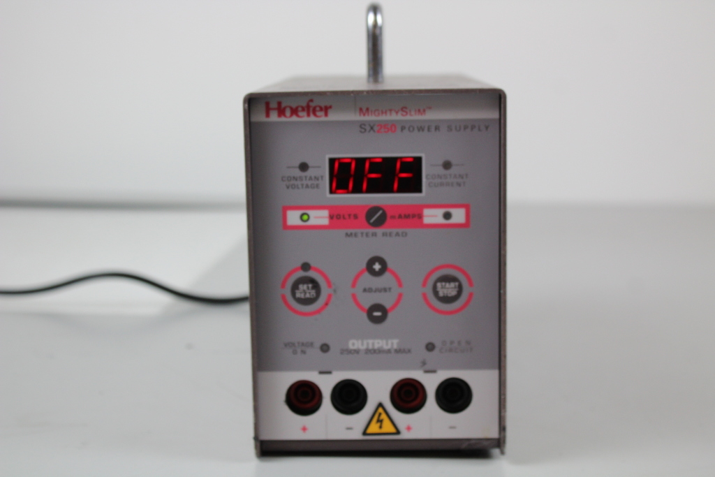 Image of Hoefer Scientific Mighty Slim SX250 DC Power Supply (SX 250) Laboratory Lab