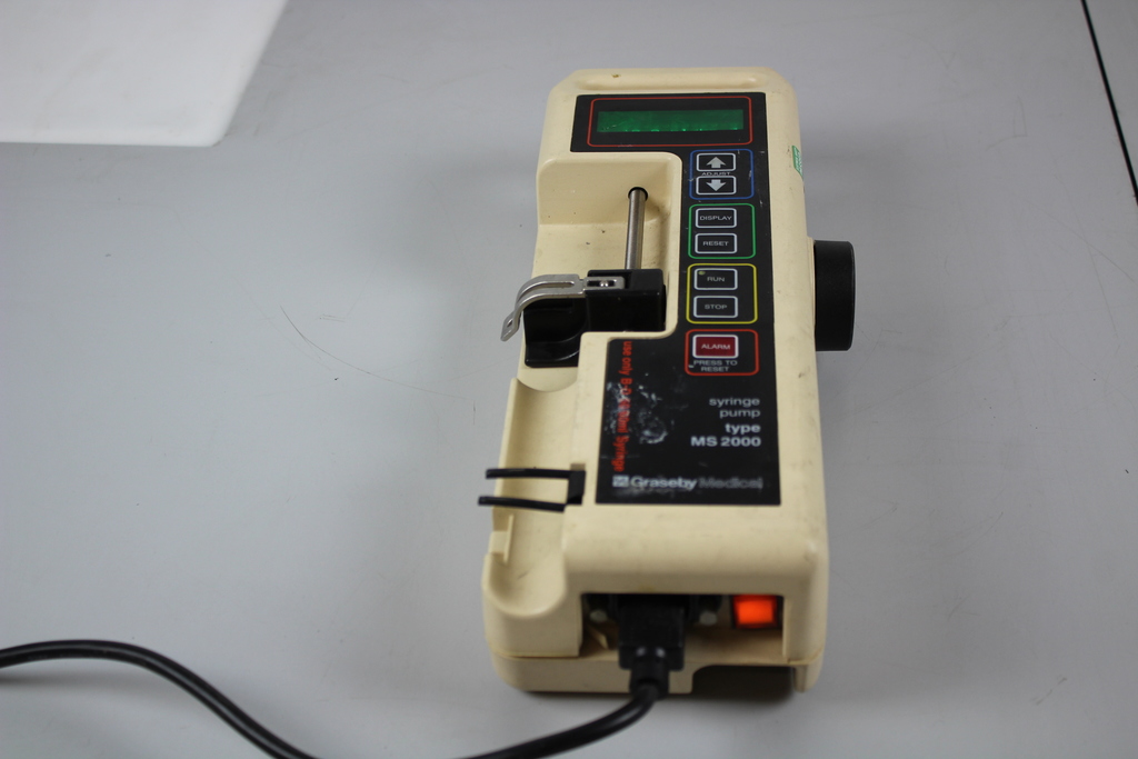 Image of Graseby Medical Microcomputer Controlled Syringe Pump type MS2000 Laboratory Lab