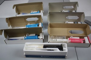 Thumbnail image of 6 x Volac Micropipettes 1 x Labsystems Finnpipette Digital new Pipettes Lab