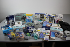 Thumbnail image of Job Lot of Glucose Monitoring Equipment, some brand new in boxes