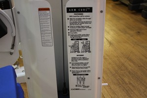 Thumbnail image of Cybex Arm Curl TA Machine Model-4821-598 A