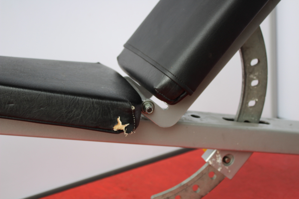 Image of Cybex Incline / Flat Adjustable Bench -10 to 80 degrees 5437-90 Gym Commercial