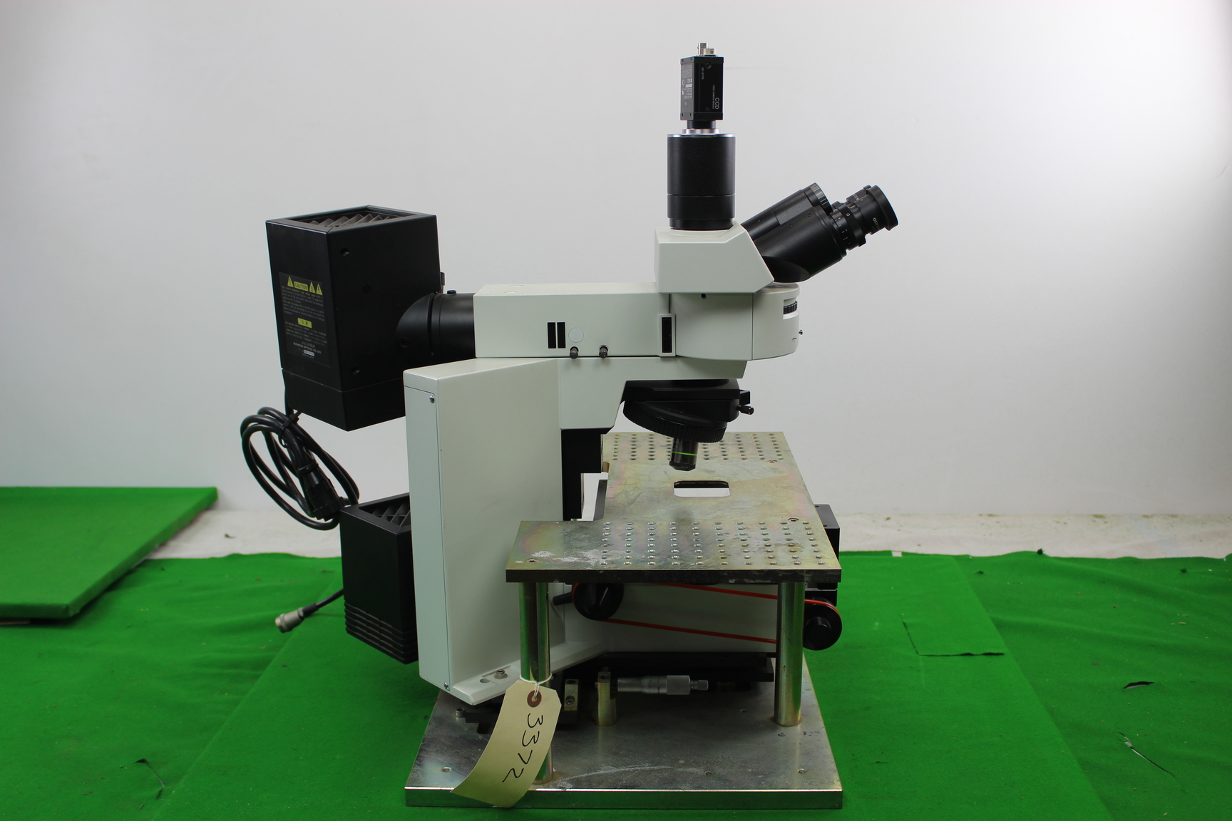Image of Olympus BX50WI Metallographic Microscope w/ Objectives 
