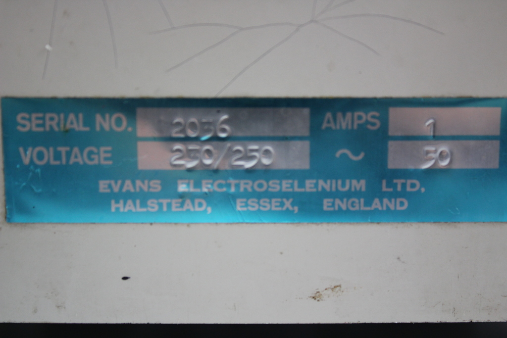 Image of EEL (Evans Electroselenium Ltd) Model 230 Portable Air Compressor 230 V
