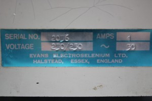 Thumbnail image of EEL (Evans Electroselenium Ltd) Model 230 Portable Air Compressor 230 V